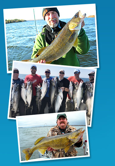 Pêche au doré dans la baie de Quinte